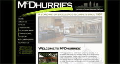 Desktop Screenshot of mcdhurries.com